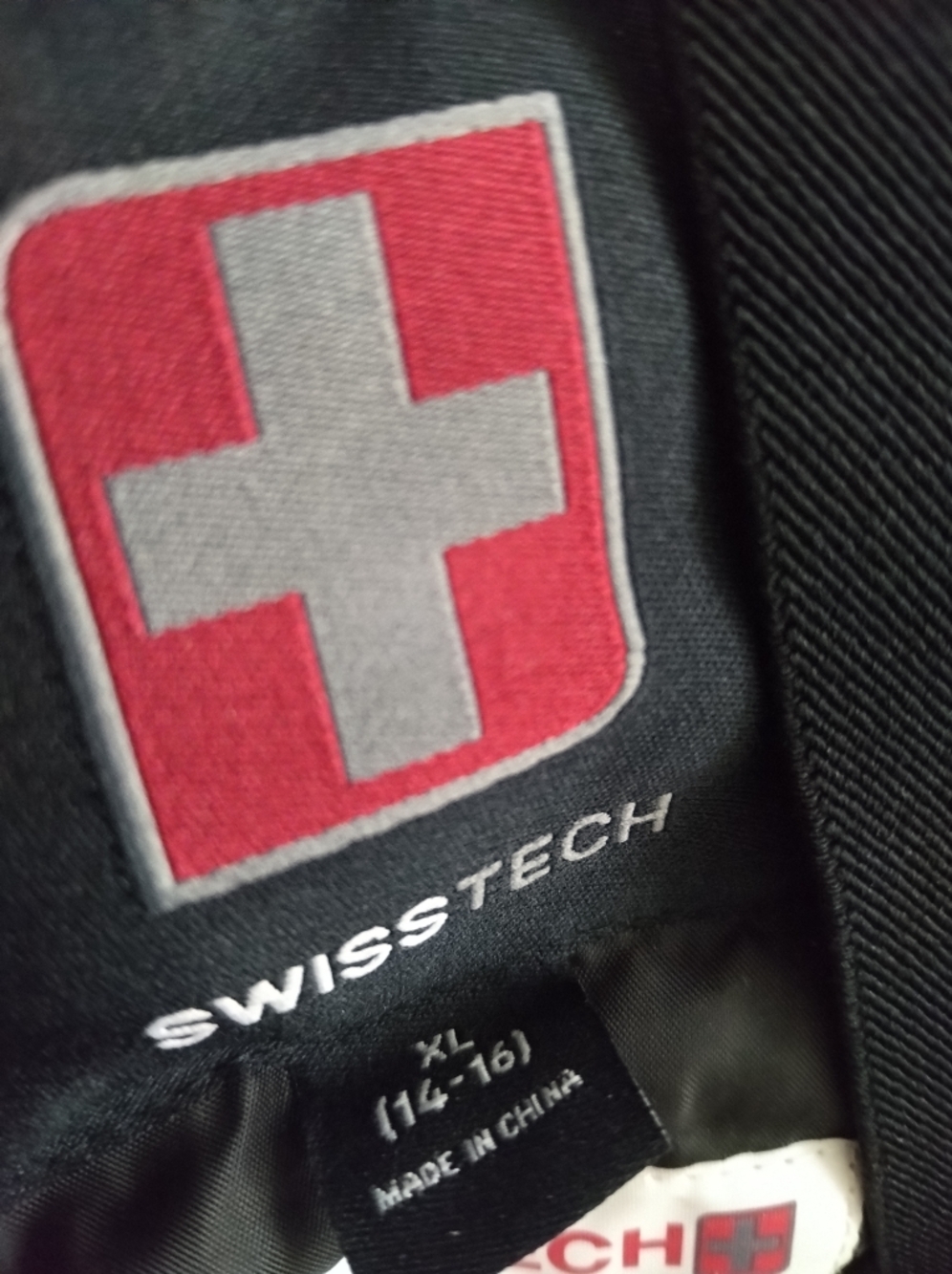 Swiss Tech Kids Black Snow Bib Overalls New Size XL 14-16 - Picture 5 of 5